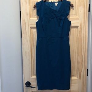 JCrew Teal Suit Dress